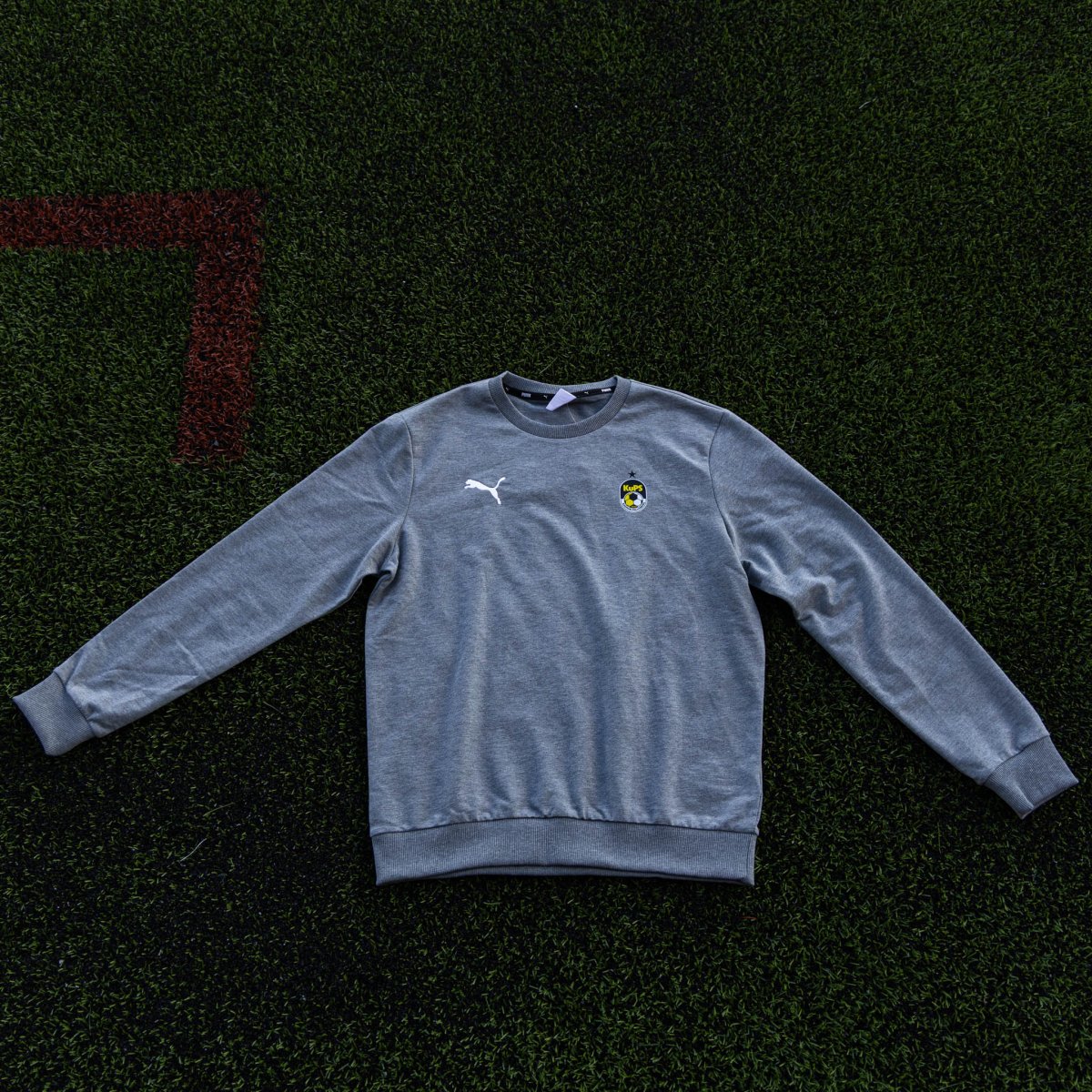 Collegepaita, harmaa, Puma | KuPS Basic Collection - Image 8