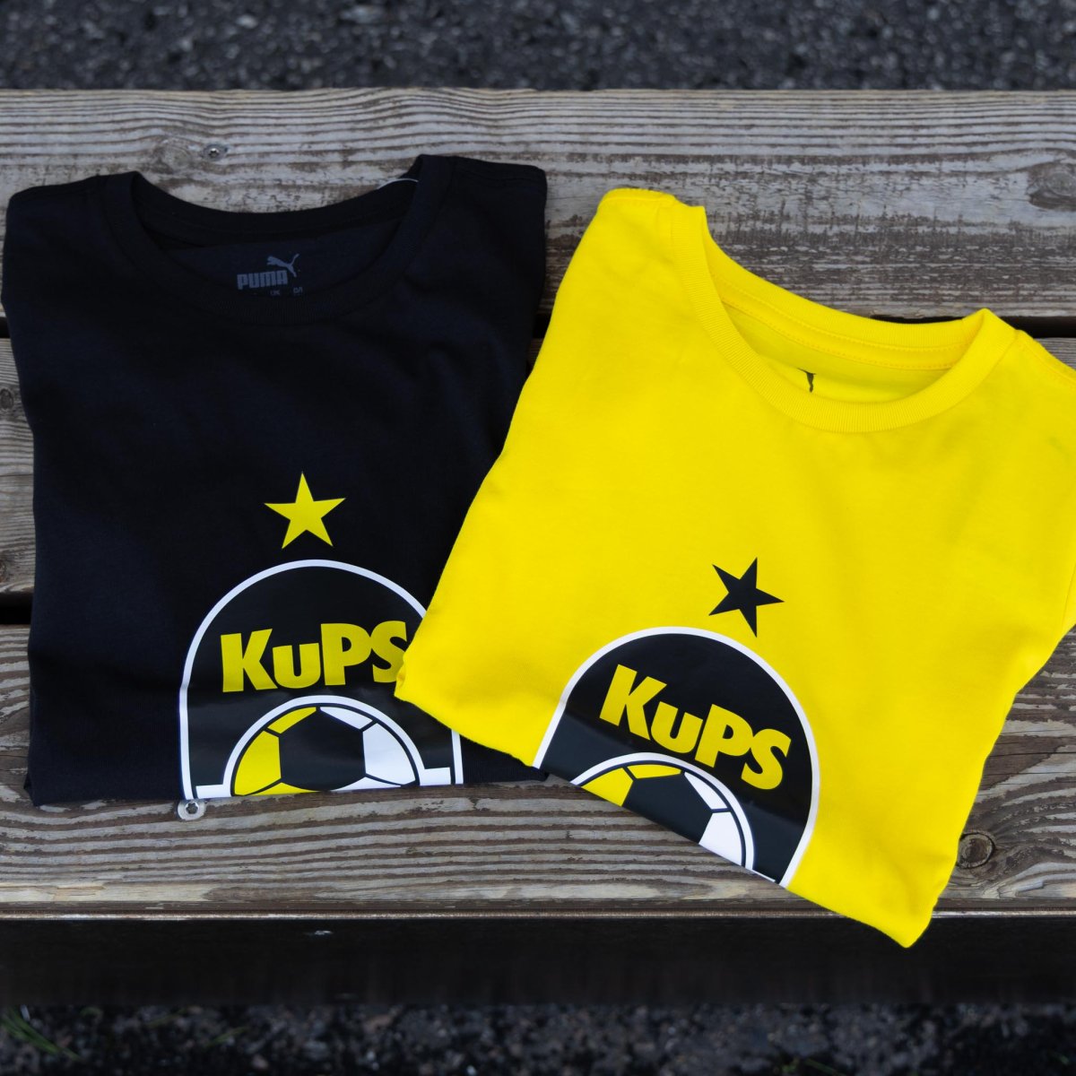 Lasten t-paita, musta | KuPS Kids - Image 3