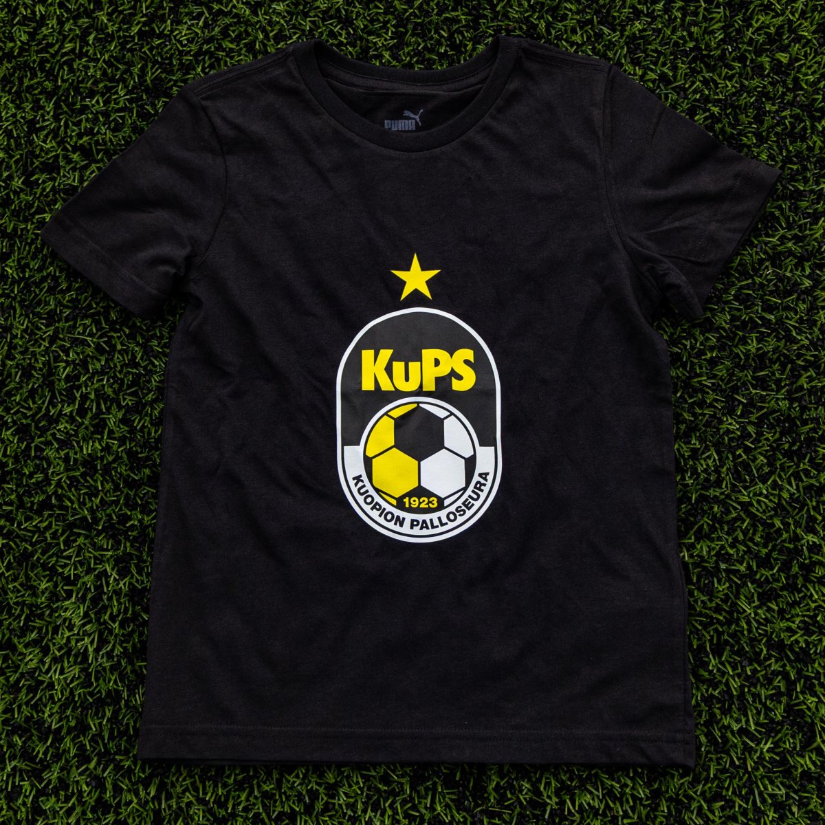 Lasten t-paita, musta | KuPS Kids - Image 2