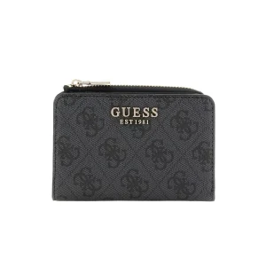Guess Laurel pieni logokuvioitu lompakko harmaa