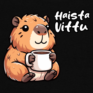 Kapybara Haista V** t-paita