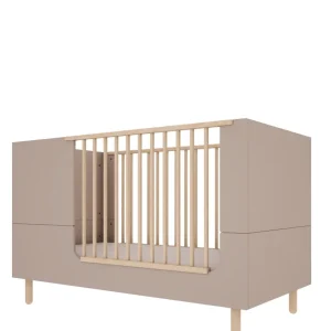 Wood Luck Design, Pinnasänky & Juniorisänky 2 IN 1, 70x140 cm, Truffle
