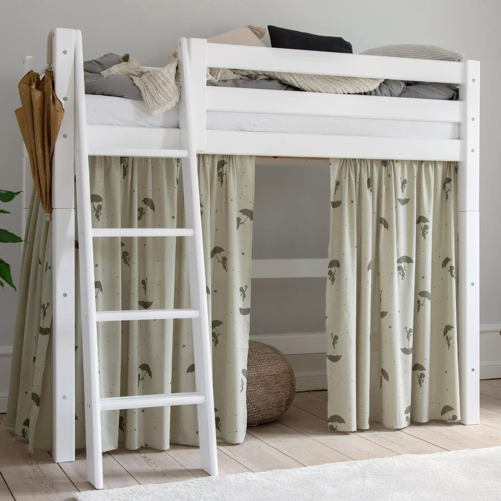 Hoppekids, ECO Luxury, Loft Sänky 70x160 cm, White - Image 2