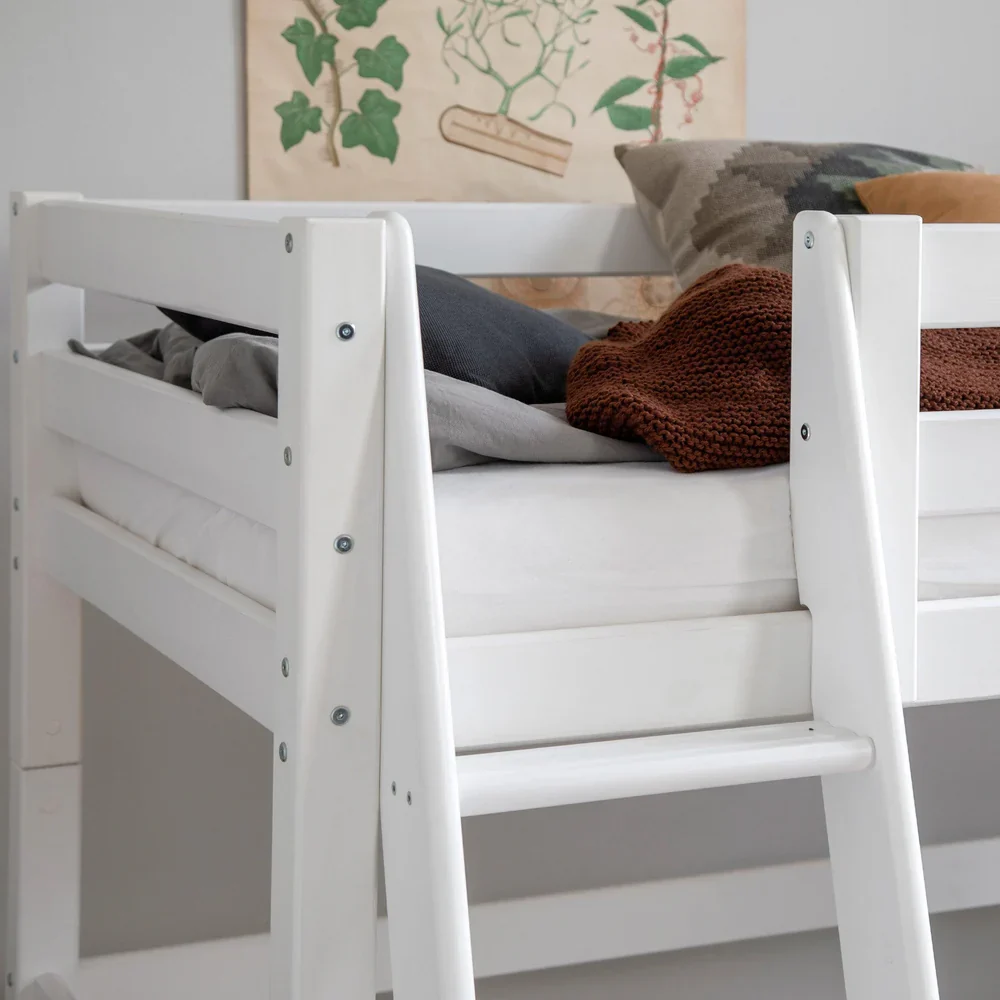 Hoppekids, ECO Luxury, Loft Sänky 70x160 cm, White - Image 7