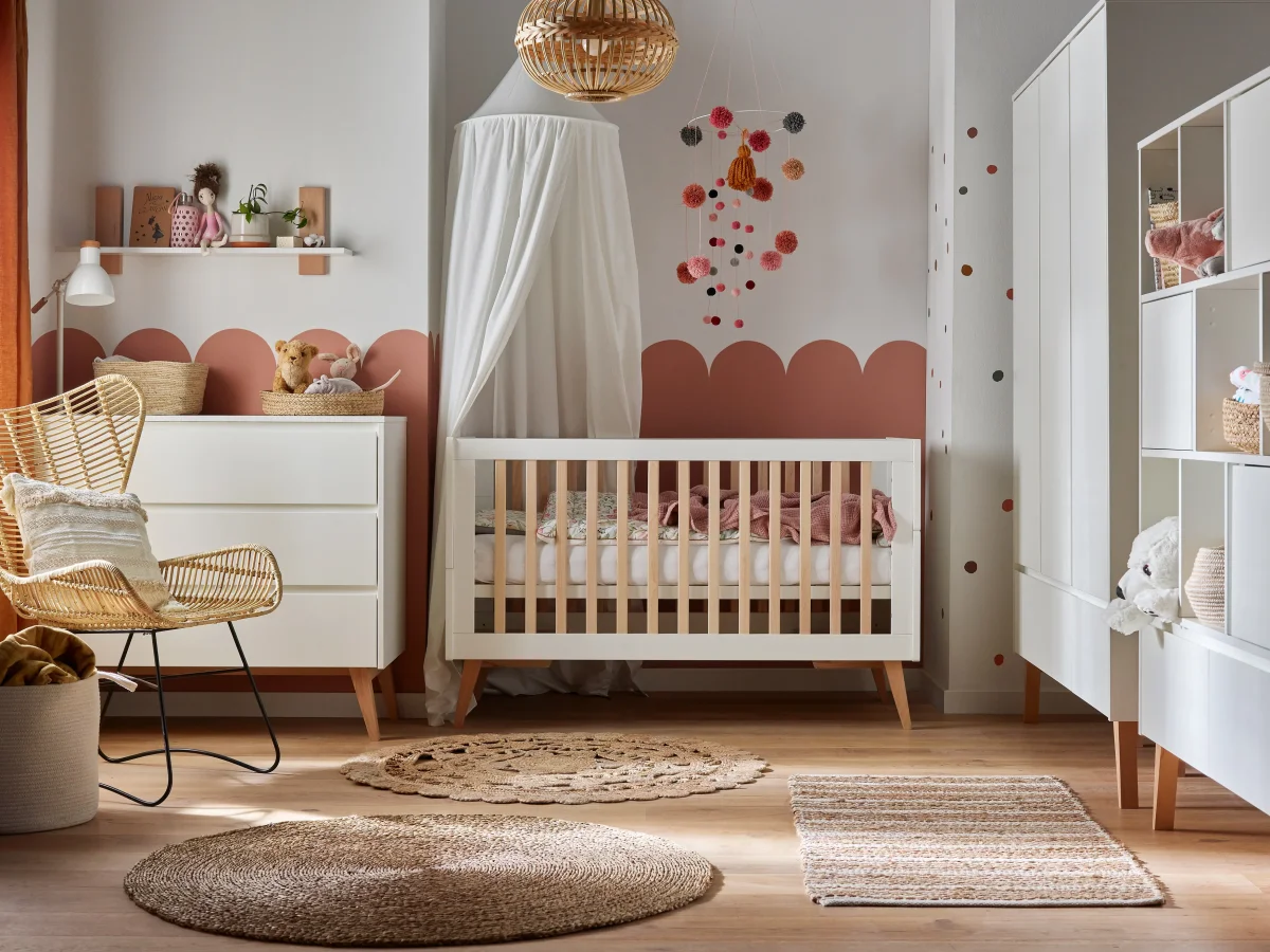 Pinio, Swing Pinnasänky 2 IN 1, 70x140, White - Image 4