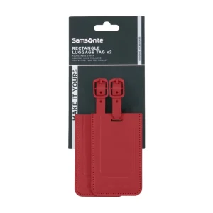 Samsonite Ta Revolution 2x nimilappu punainen