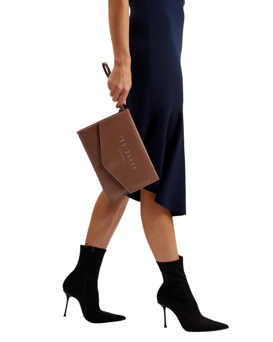 Ted Baker Crinkie ruskea juhlalaukku - Image 2