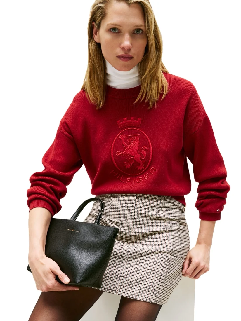 Tommy Hilfiger Logotape Mini Tote pieni käsilaukku musta - Image 2