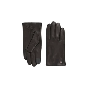 Tommy Hilfiger Essential miesten mustat hanskat