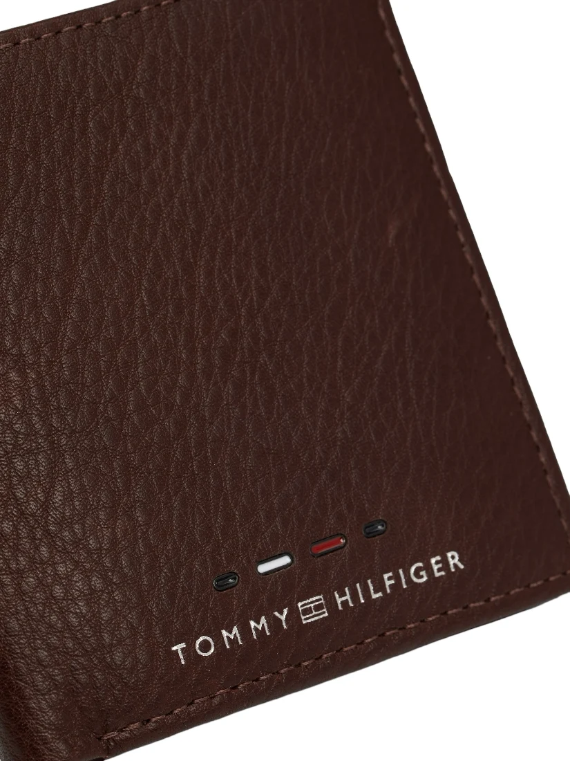 Tommy Hilfiger tilava CC Premium nahkalompakko ruskea - Image 5