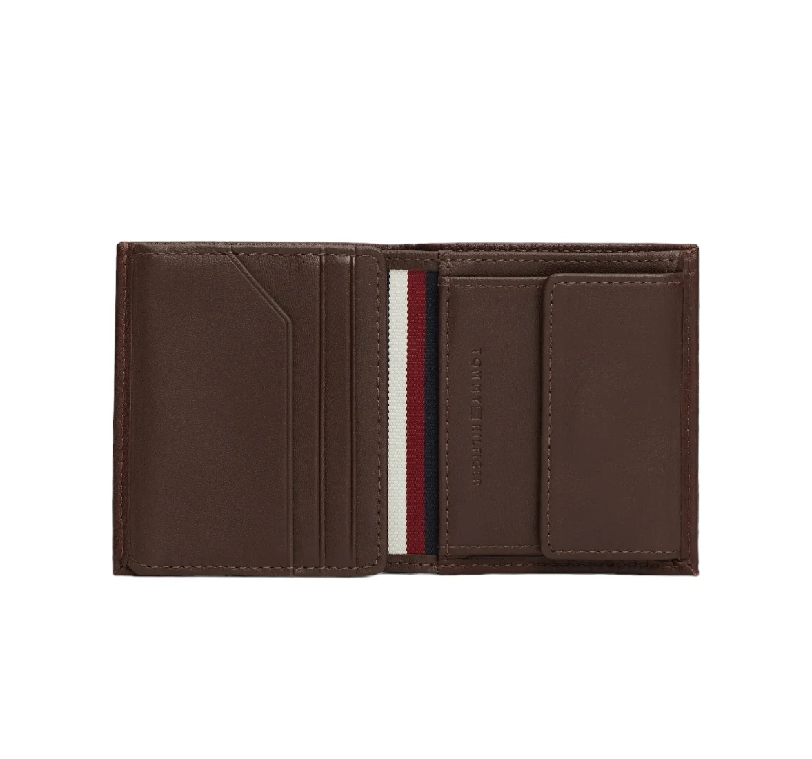 Tommy Hilfiger tilava CC Premium nahkalompakko ruskea - Image 3