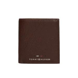 Tommy Hilfiger tilava CC Premium nahkalompakko ruskea