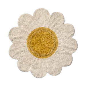 Petals&Pals, Pestävä Matto, White Daisy