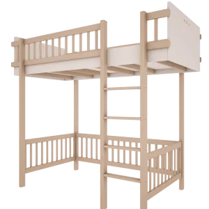 Wood Luck Design, Loft Sänky, Basic White