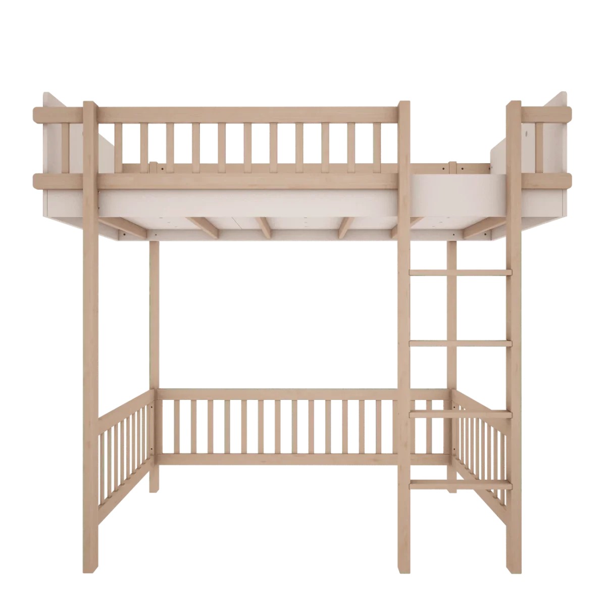 Wood Luck Design, Loft Sänky, Basic White - Image 3